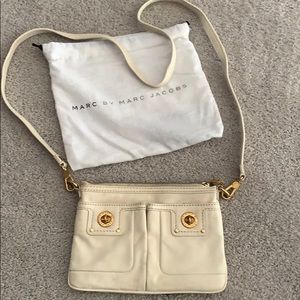 Marc by Marc Jacobs cream crossbody bag